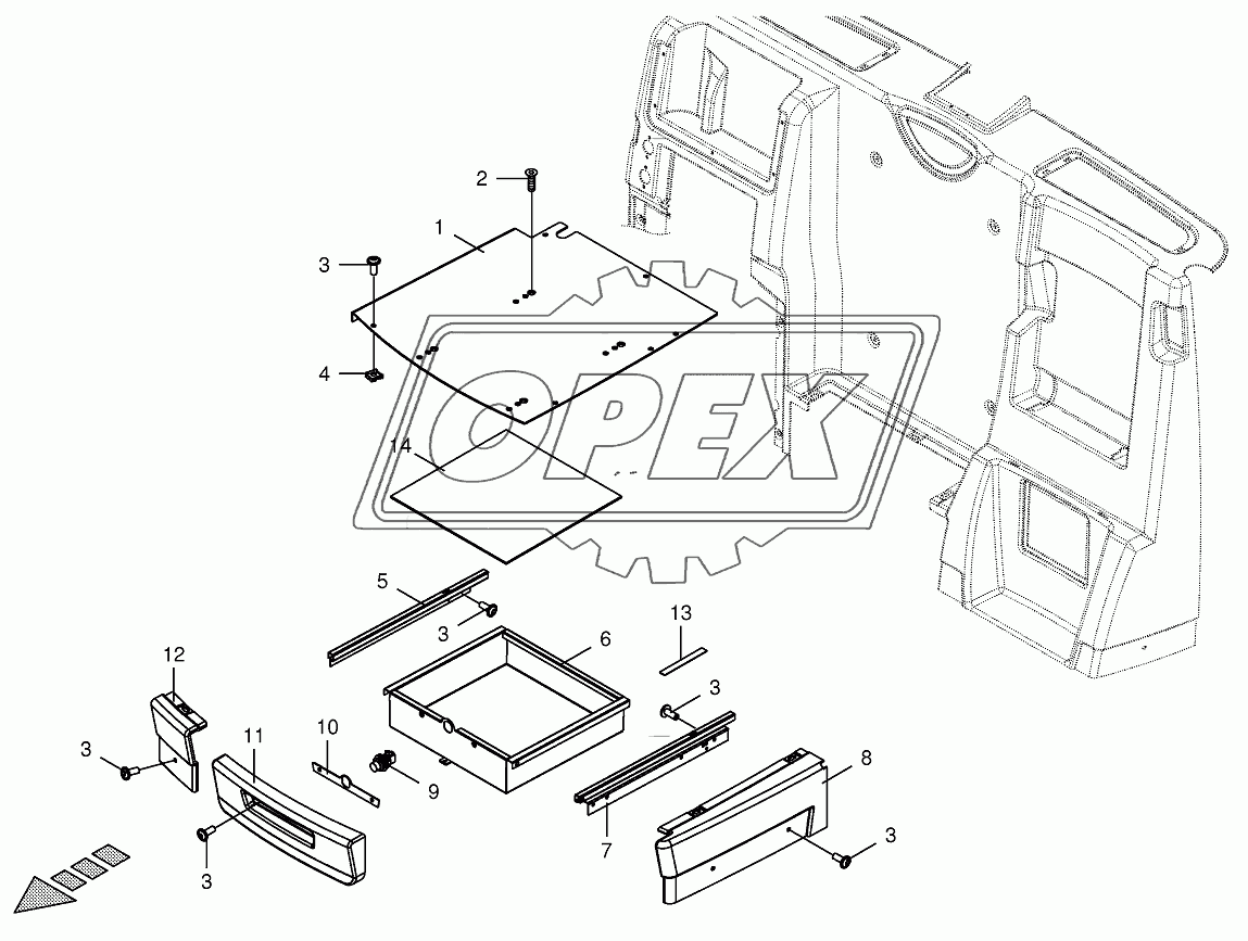 Cab-drawer