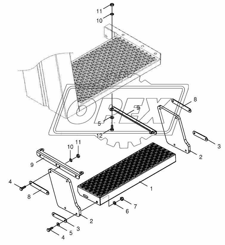 Additional tread