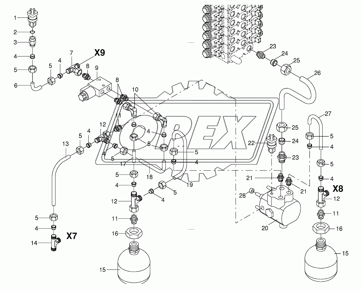 Valve block part I