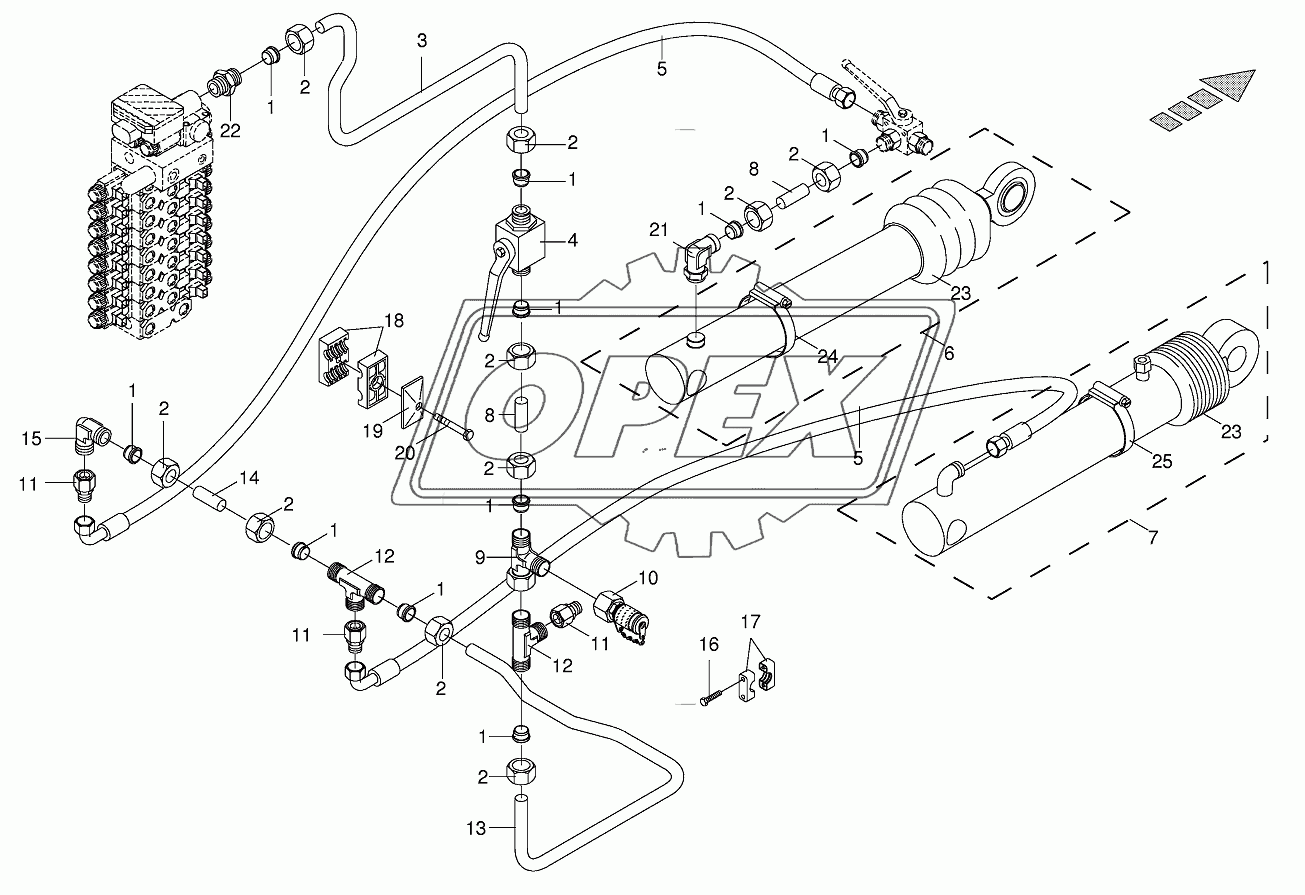 Lines lift.hydraulics part 1