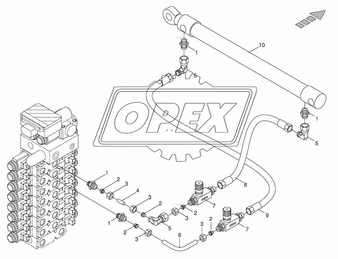 Lines sharpening device