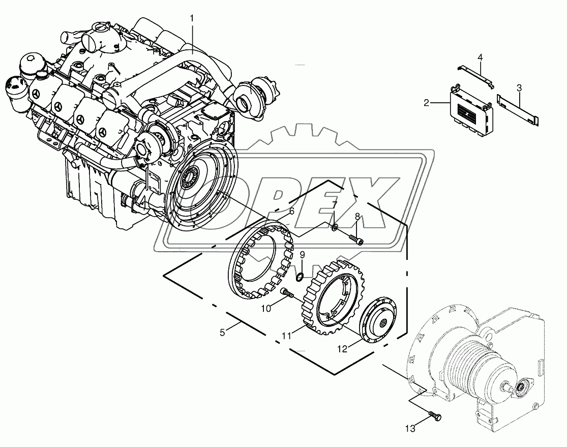 Diesel engine/Clutch