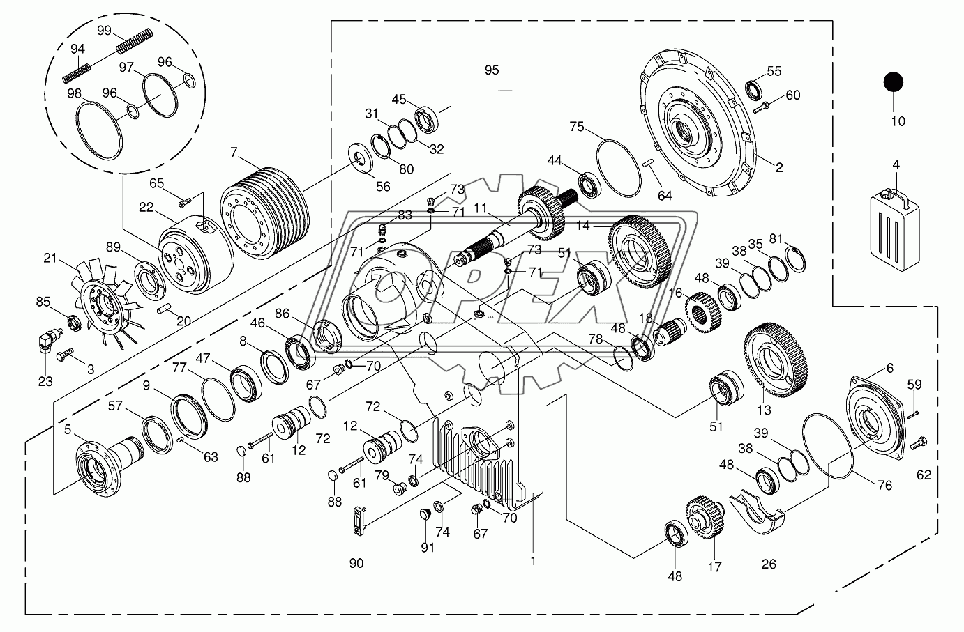 Motor output drive 2
