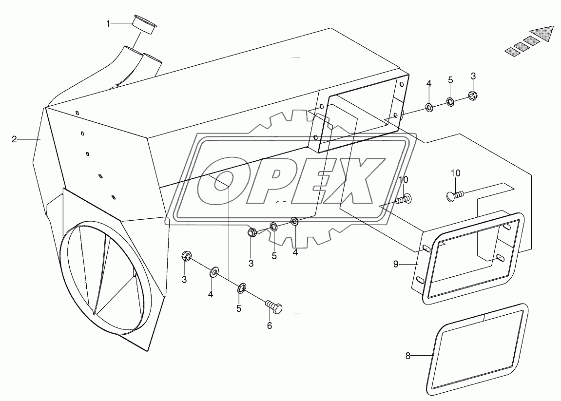 Suction duct