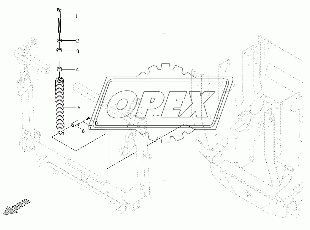 Lateral flotation system