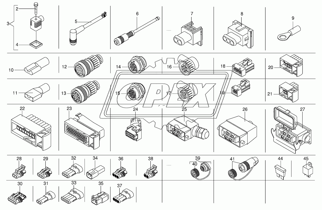 Terminals and connectors