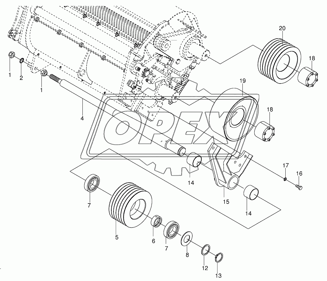 Pulley for changing directions