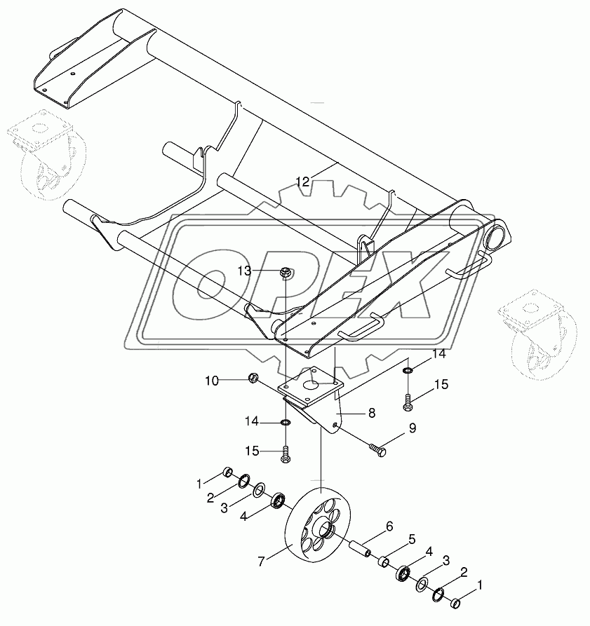 Installation car