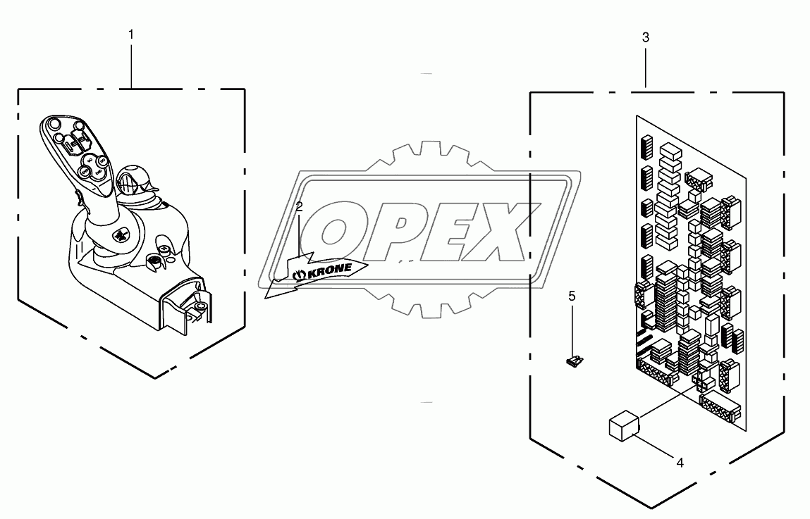 Multifunction lever/Circuit board