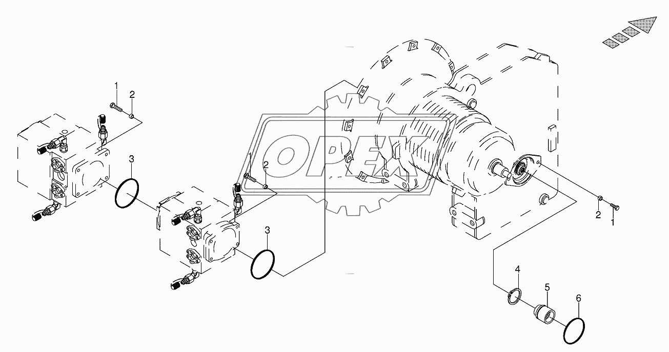 Hydraulic pumps OM502- OM444