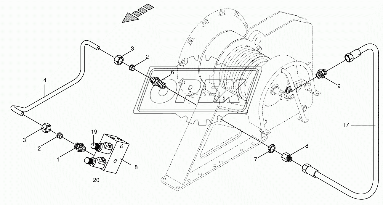 Lines main clutch