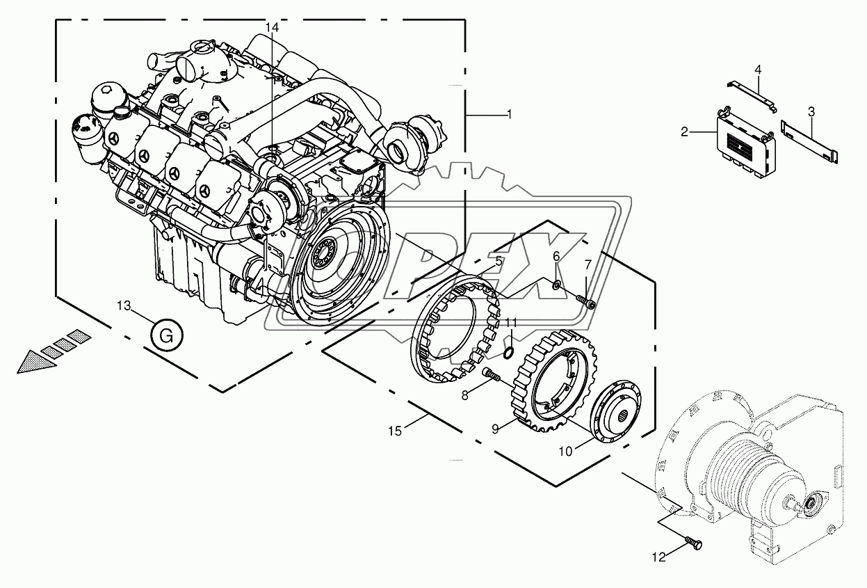 Diesel engine / Clutch