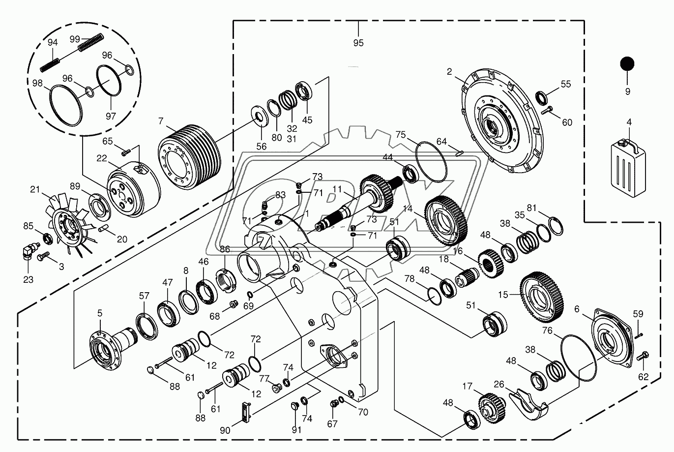 Motor output drive (OM502)