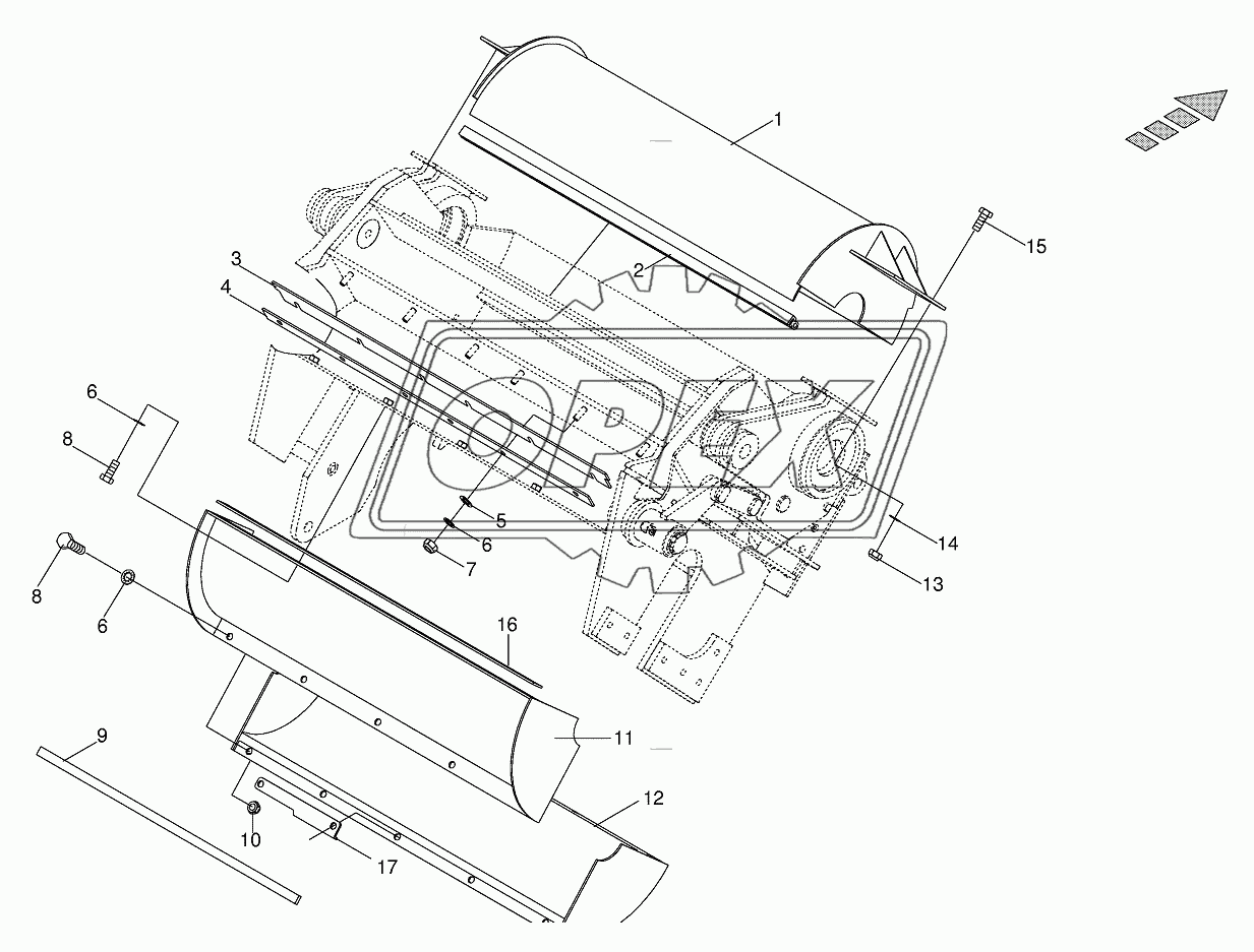 Roller basin