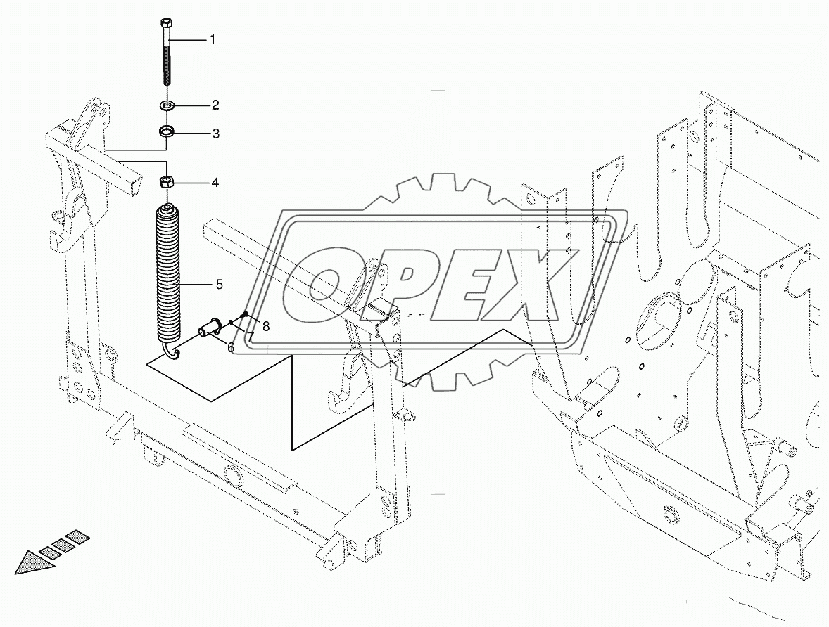 Lateral flotation system