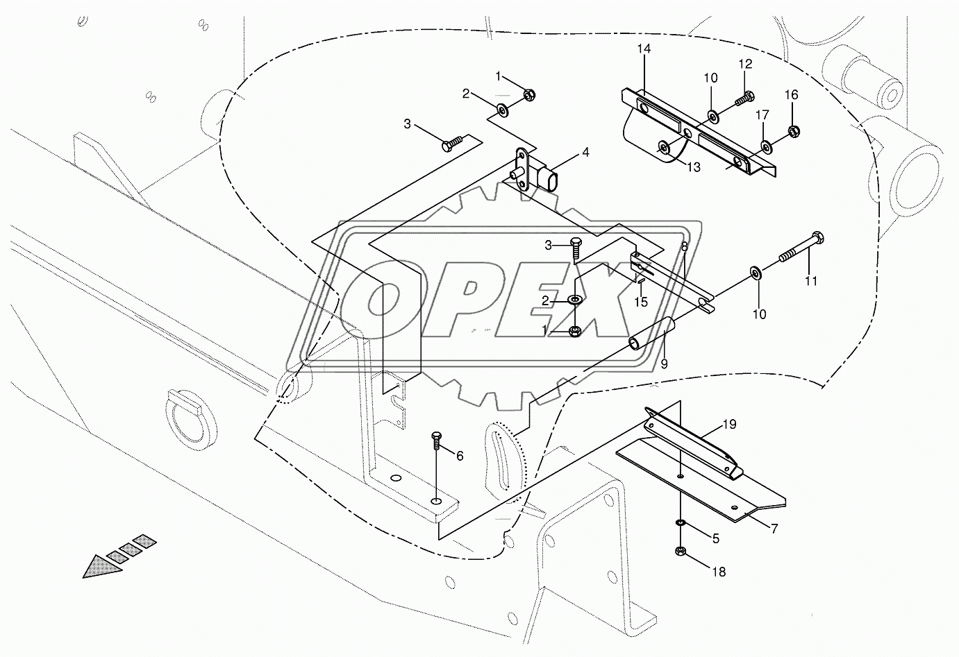 Angle sensor- Pivoting frame