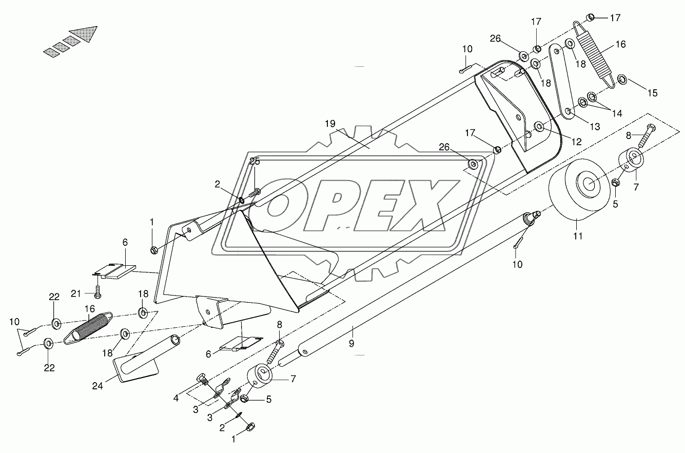 Suction manifold (600601 - 722526)