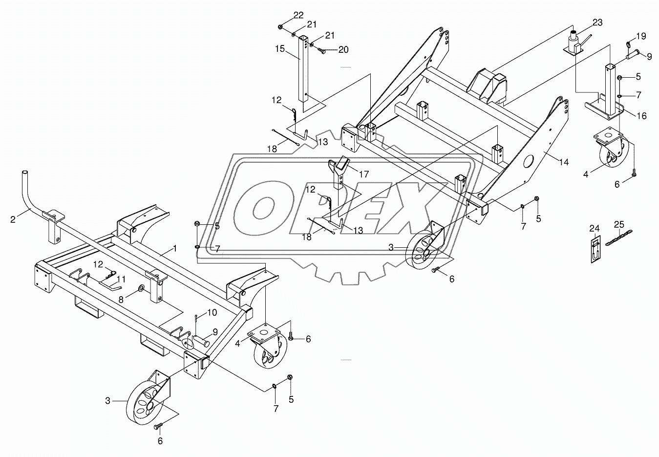 Installation car