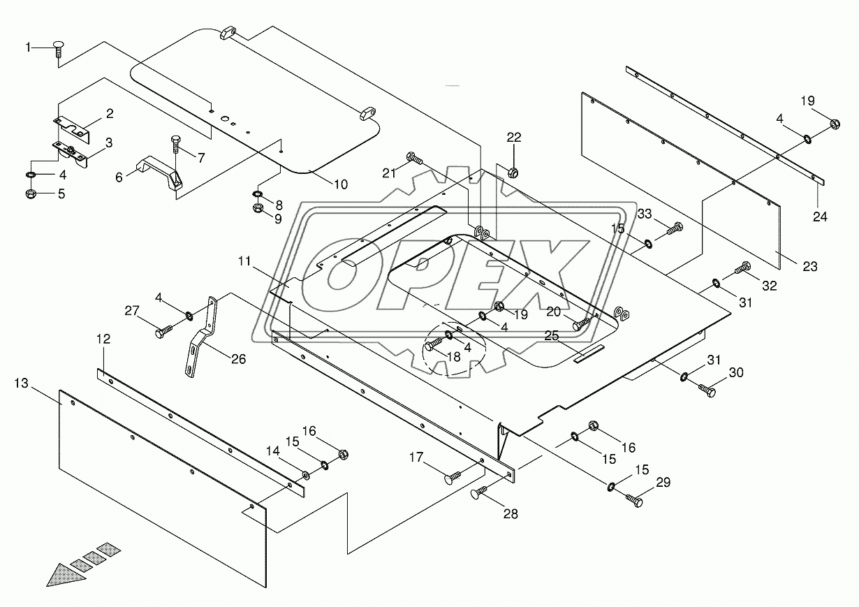 Cover- Feeder Housing