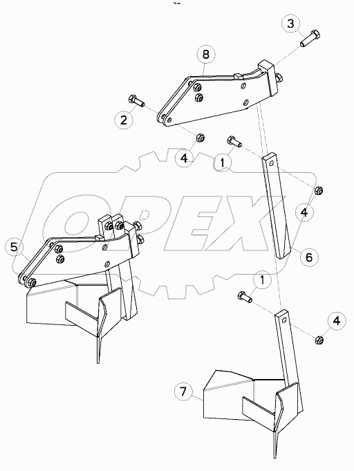  CLOD CLEANER (GAUGE)