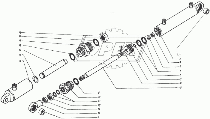 Гидроцилиндры ГА 38000, ГА 66010