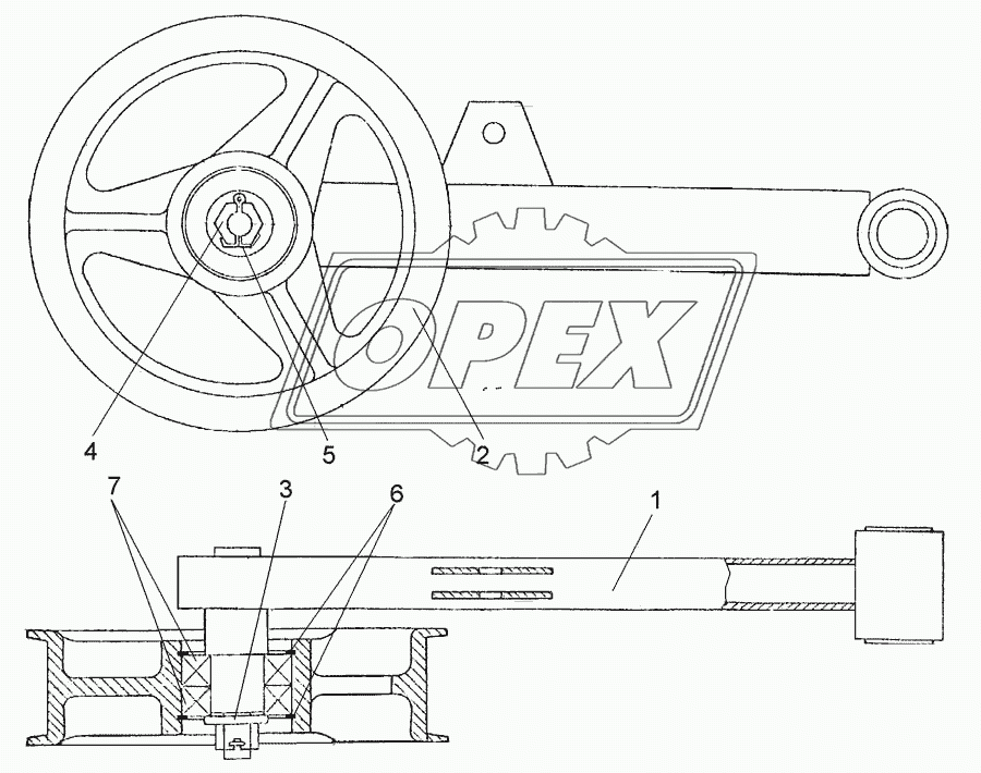 Рычаг (КЗК 0290260)