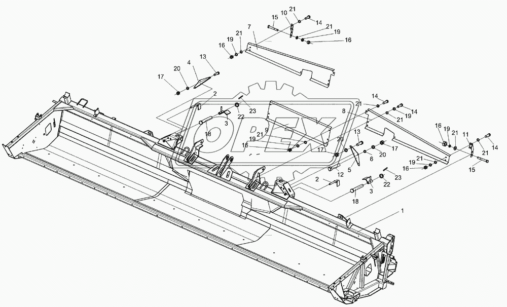 Рама (КЗР 1501000-03). Надставки, накладки