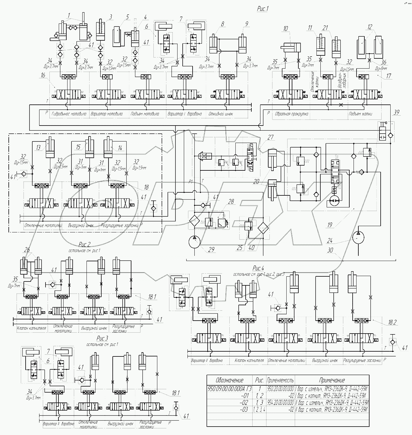 Гидросистема Р9