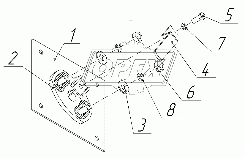 Плита ЖКН 5-5-5Ш