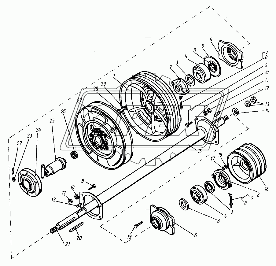 Главный контрпривод 2