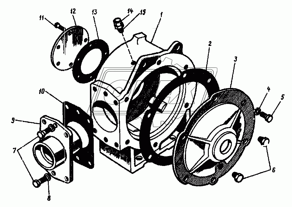 Механизм качающейся шайбы