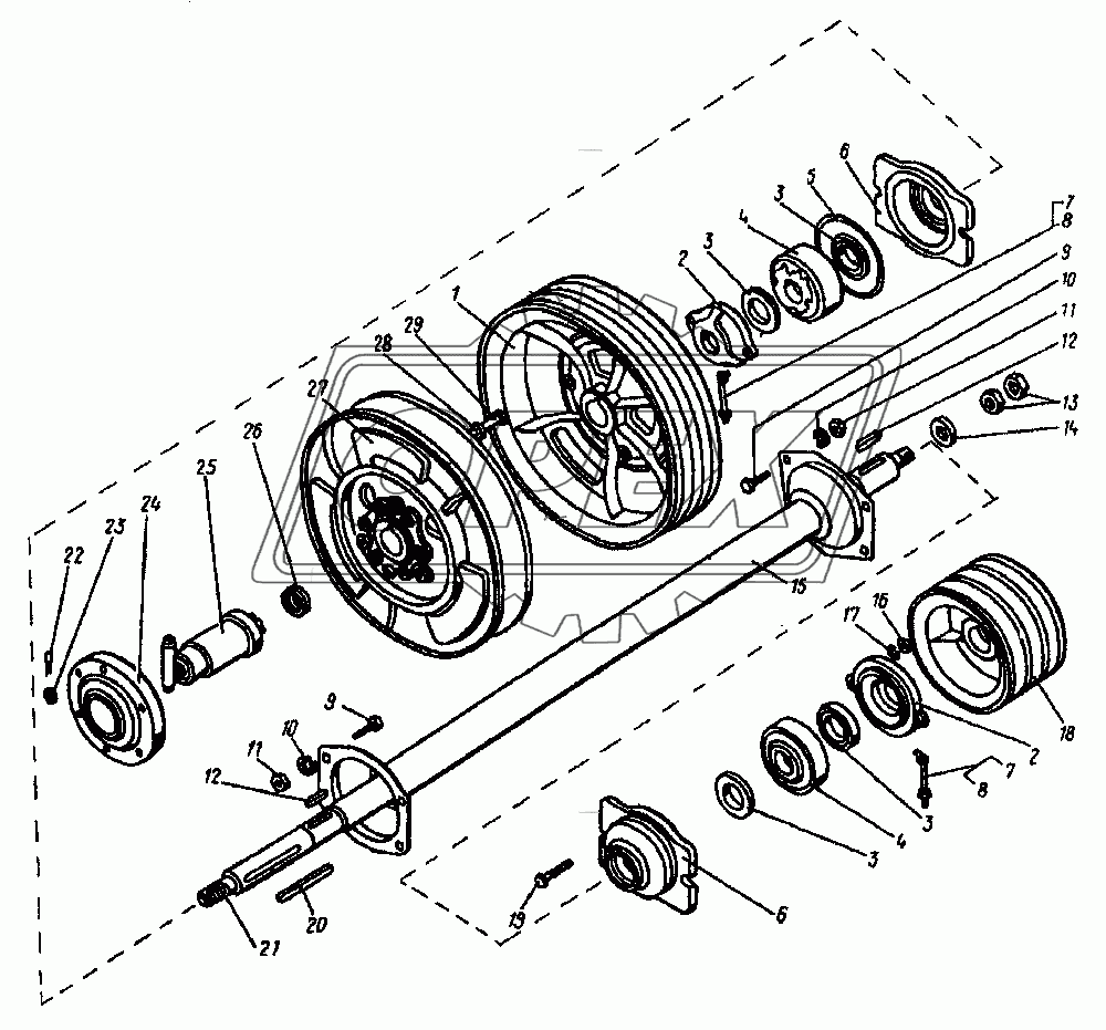 Главный контрпривод 2