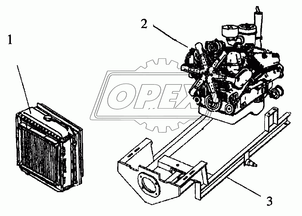 Установка моторная