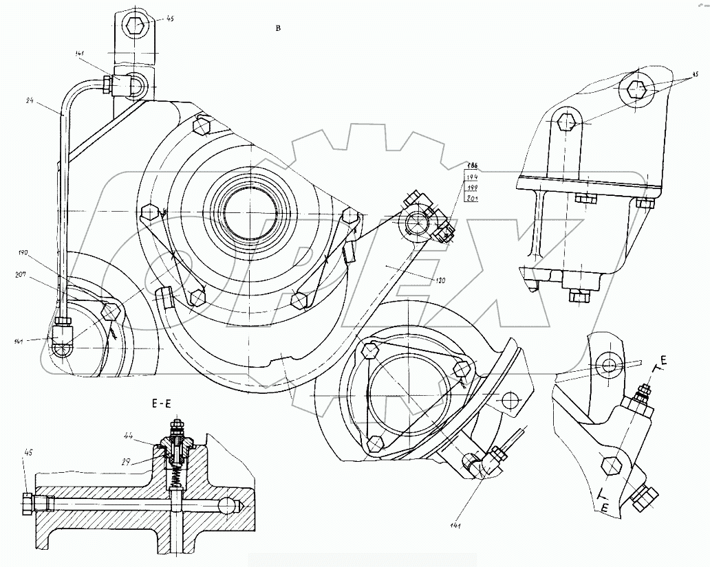 Передача повышающая 74281-1730010