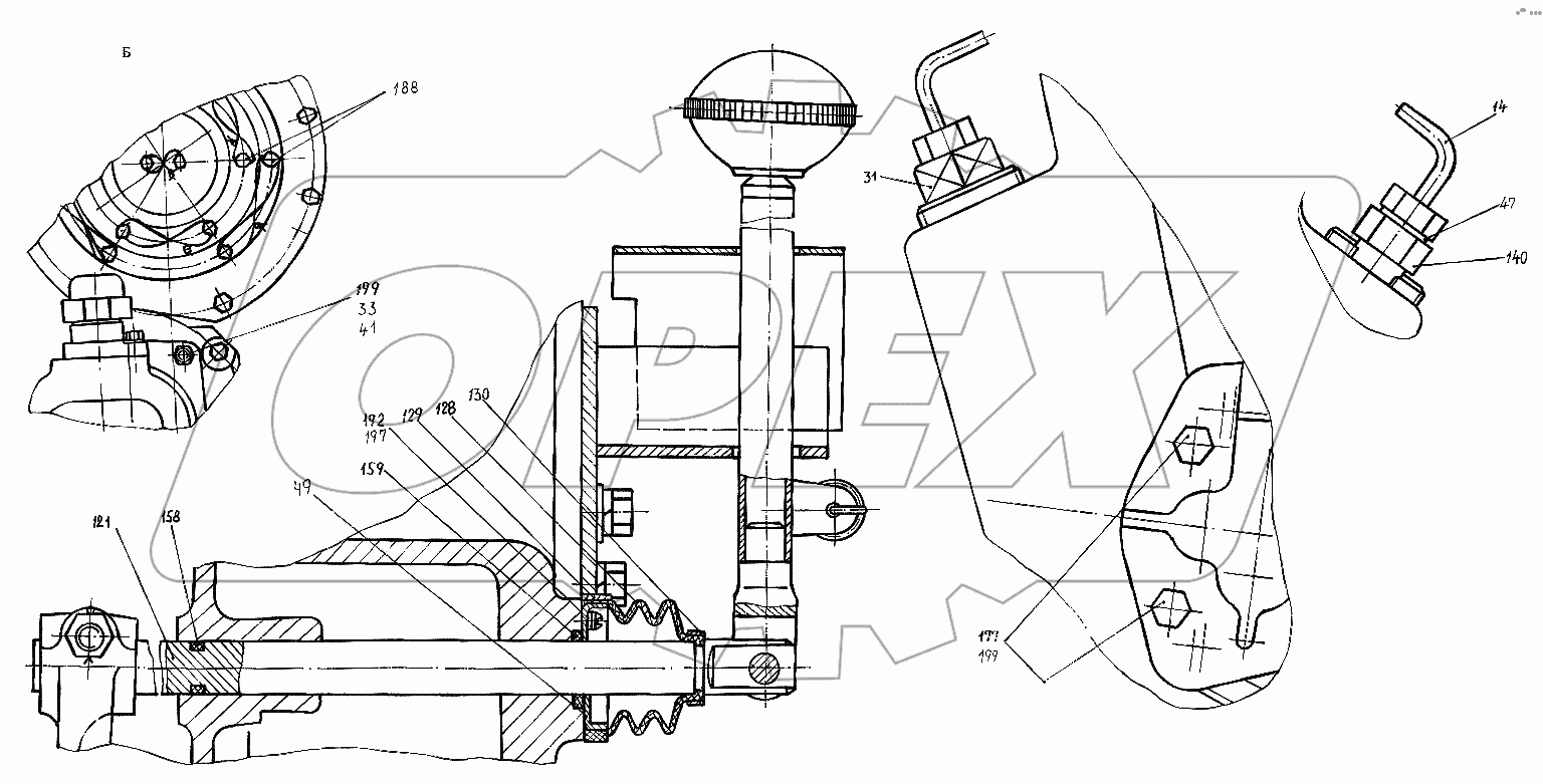 Передача повышающая 74281-1730010