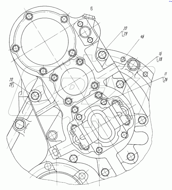 Коробка раздаточная 74281-1800020