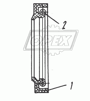 Сальник 543-2312292