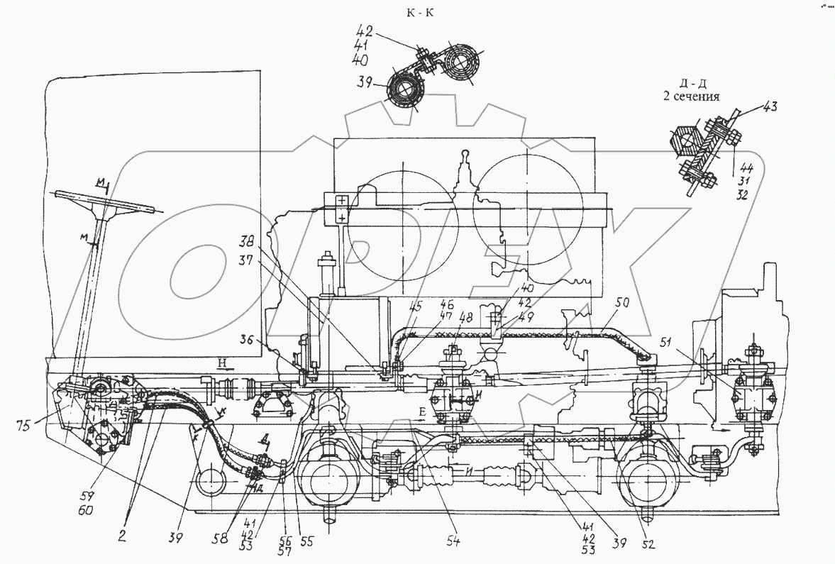 Управление рулевое 7427-3400001