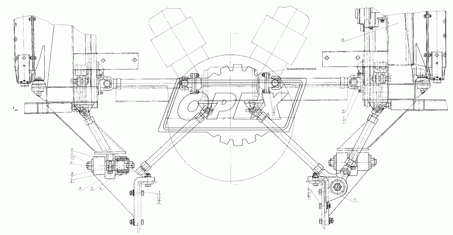 Установка балки радиаторов 7428-1300002 1