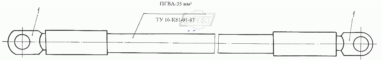 Провод 7427-3724058-ХЛ