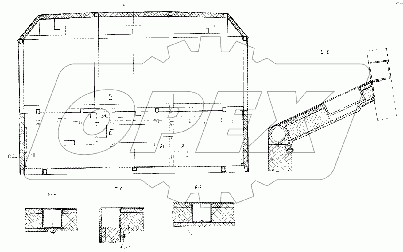 Кабина обитая и окрашенная 7428-5000012-10