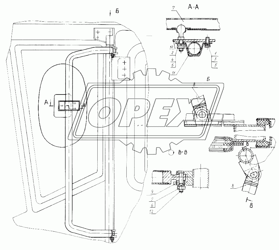 Зеркала заднего вида 7427-8201010-10