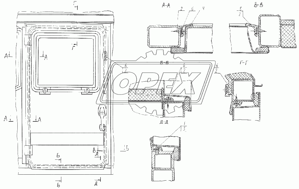 Установка уплотнителя 7427-6107020