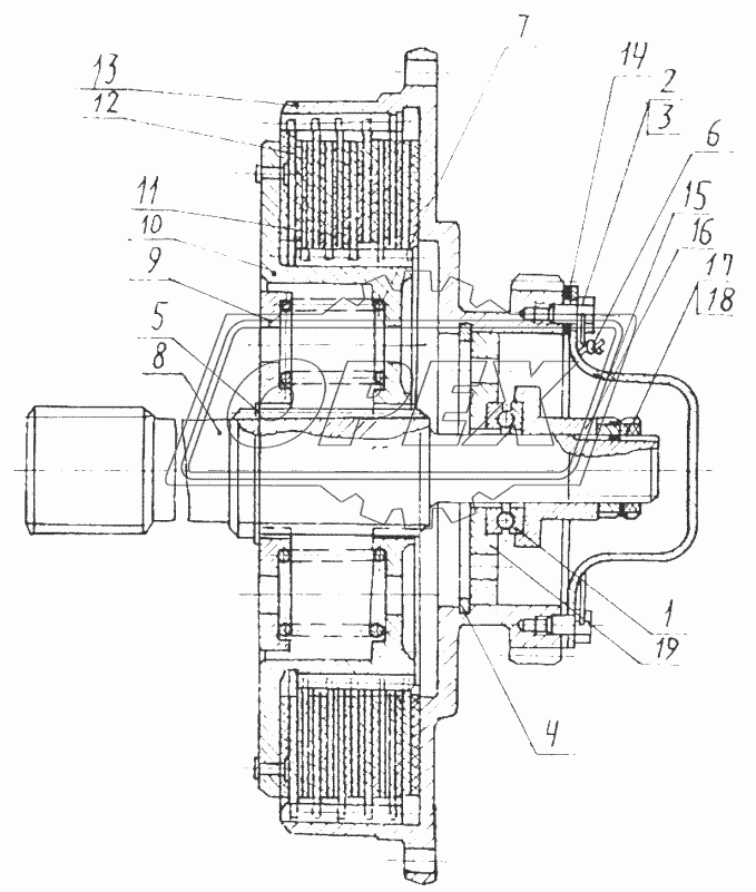 Фрикцион 537Г-4501510