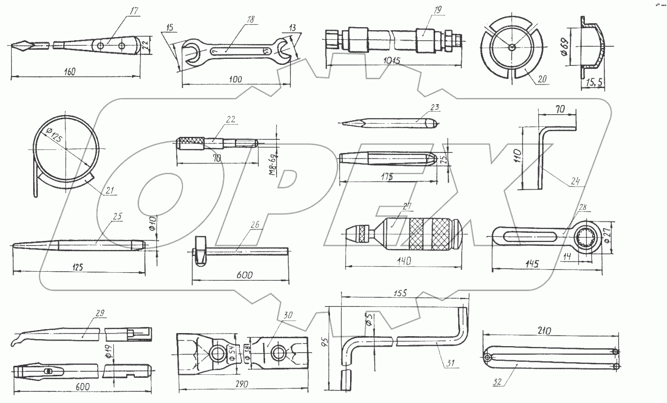 Комплект ЗИП-0 74281-3900002