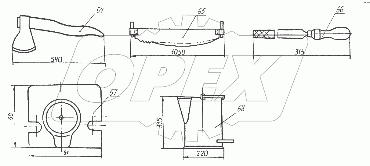 Комплект ЗИП-0 74281-3900002