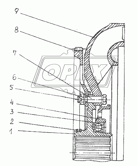 Колесо турбинное 535А-1503184-20