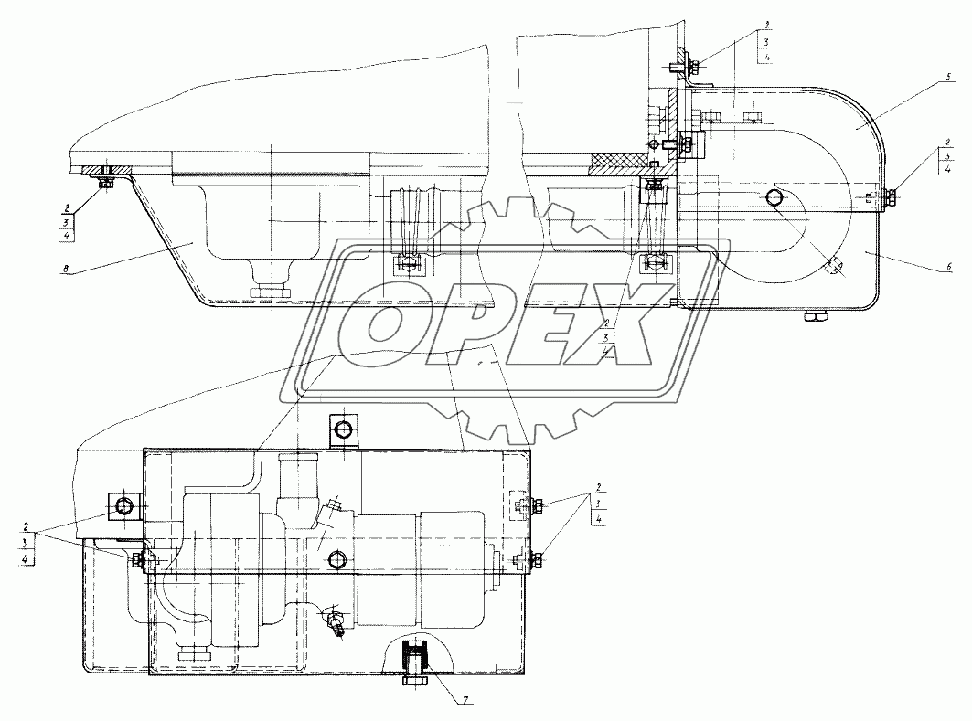 Защита БЦН насоса 7427-1101004