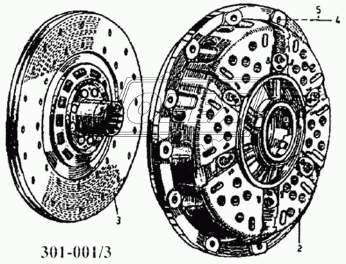 Сцепление (модели 52527, 52527-01)