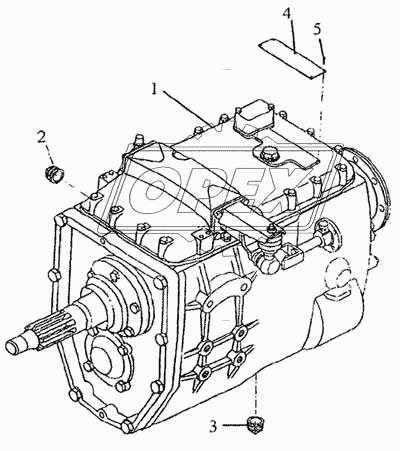 Коробка передач (модель 52527) 1